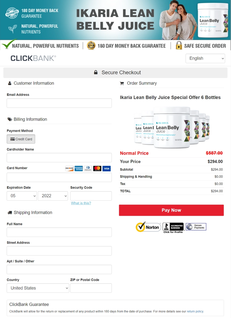 Ikaria Lean Belly Juice official